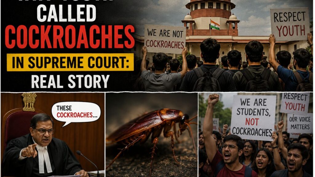 The Root Cause: Why Youth Called Cockroaches in Supreme Court