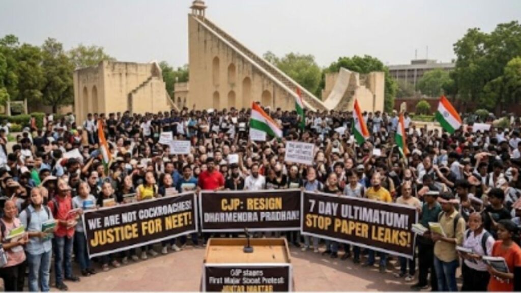First Major Street Protest