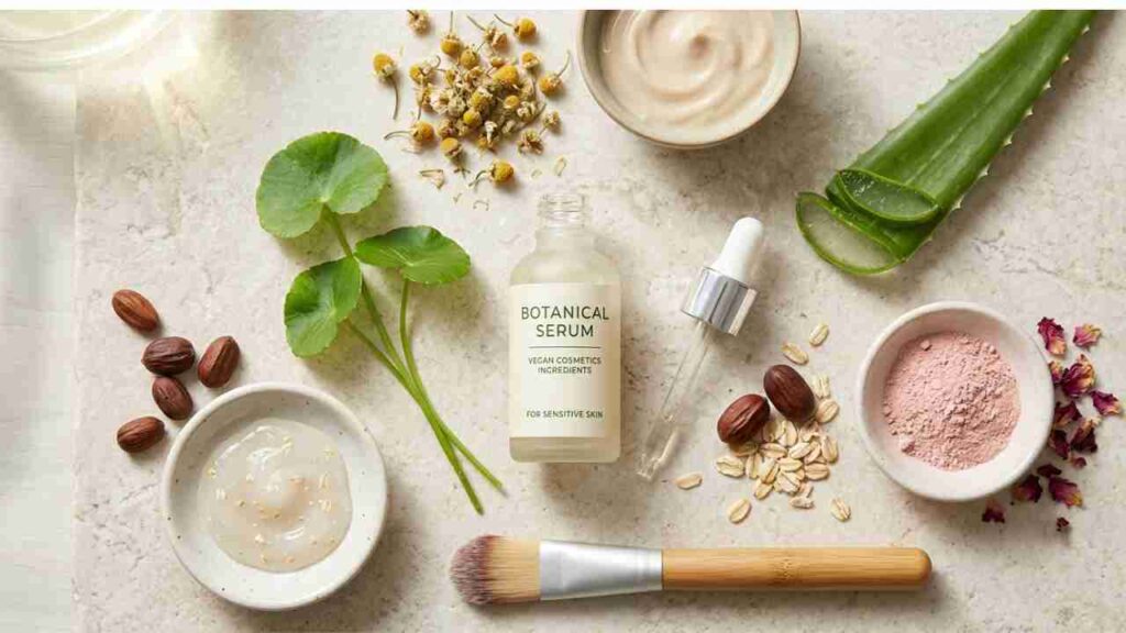 Are Vegan Cosmetics Ingredients Better for Sensitive Skin? The Science Behind the Label